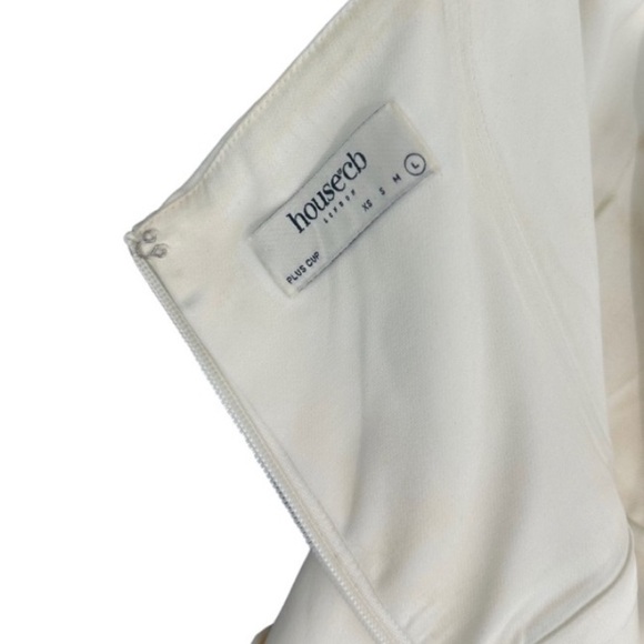 House of CB - FLORA IVORY SATIN CORSET DRESS Midi - Picture 15 of 15